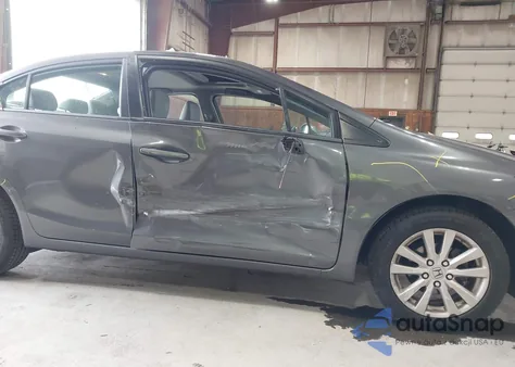 2012 Honda Civic Ex-L z USA, uszkodzony, nr VIN 2HGFB2F93CH549649